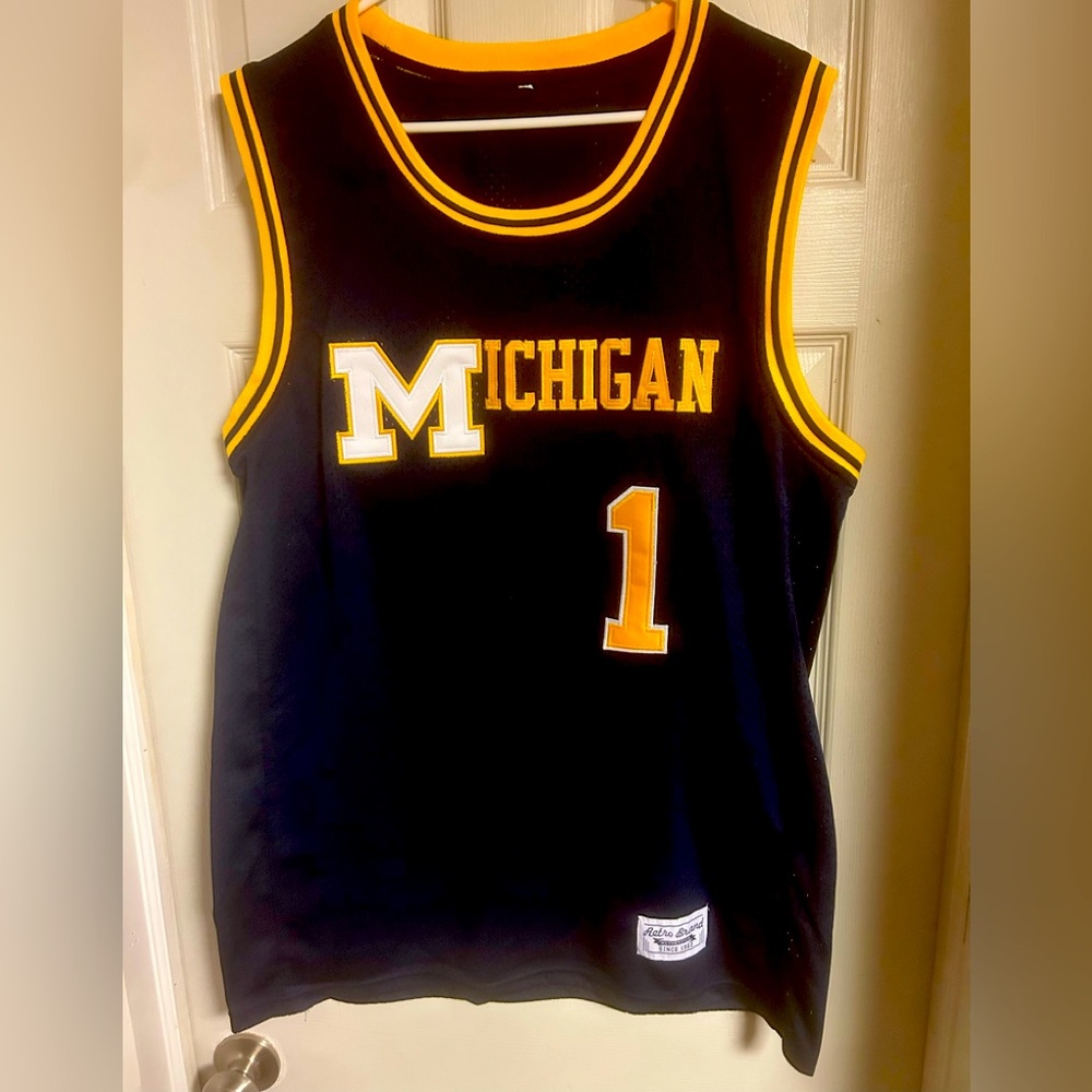 Danny Wolf Michigan Jersey Large